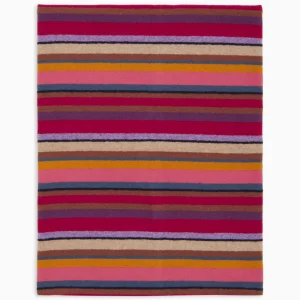 Scaldacollo multiuso bambino/a pile righe multicolor Gallo