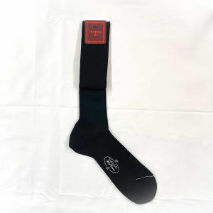 Calza lunga a coste piccole filo di scozia