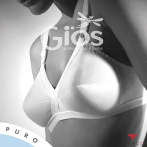 Reggiseno classico in 100% cotone senza ferretto | Gios 142