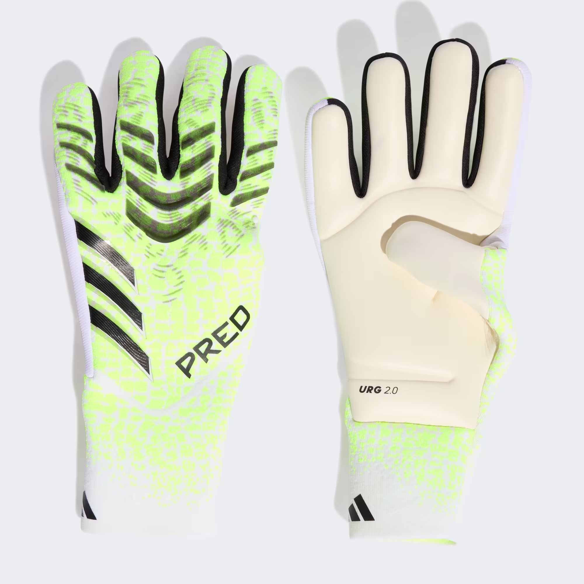 Guanti Portiere PREDATOR GL PRO Adidas Lemon White Black - immagine 2