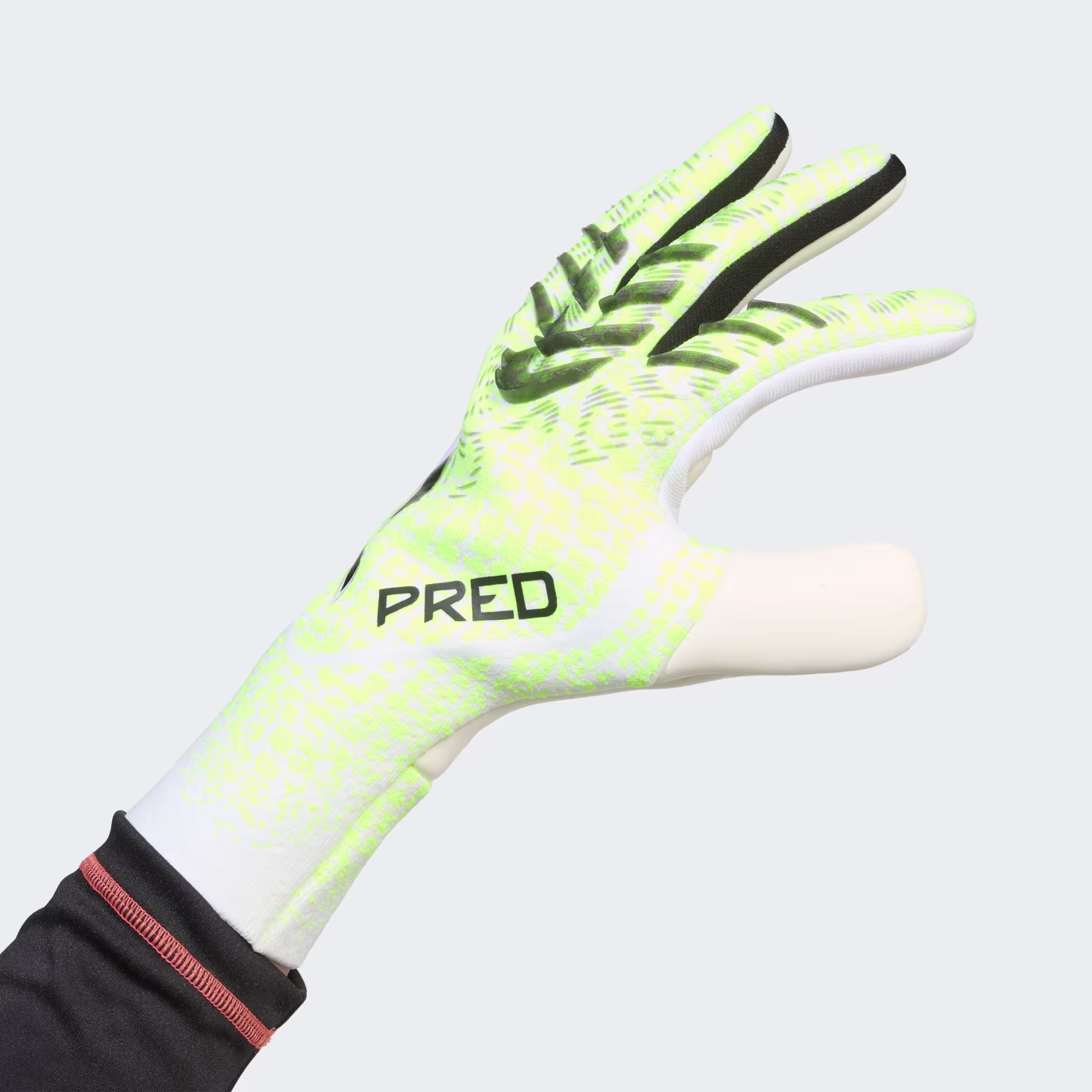 Guanti Portiere PREDATOR GL PRO Adidas Lemon White Black - immagine 5