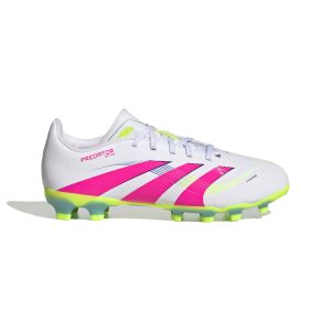 Scarpe calcio ADIDAS PREDATOR LEAGUE MG White Pink Lemon Junior