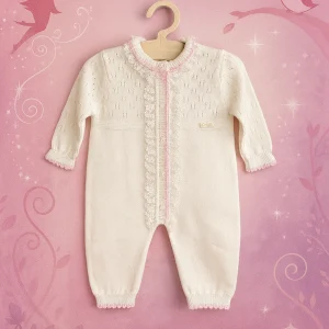 Tutina con Dettagli in pizzo Rosa Confetto