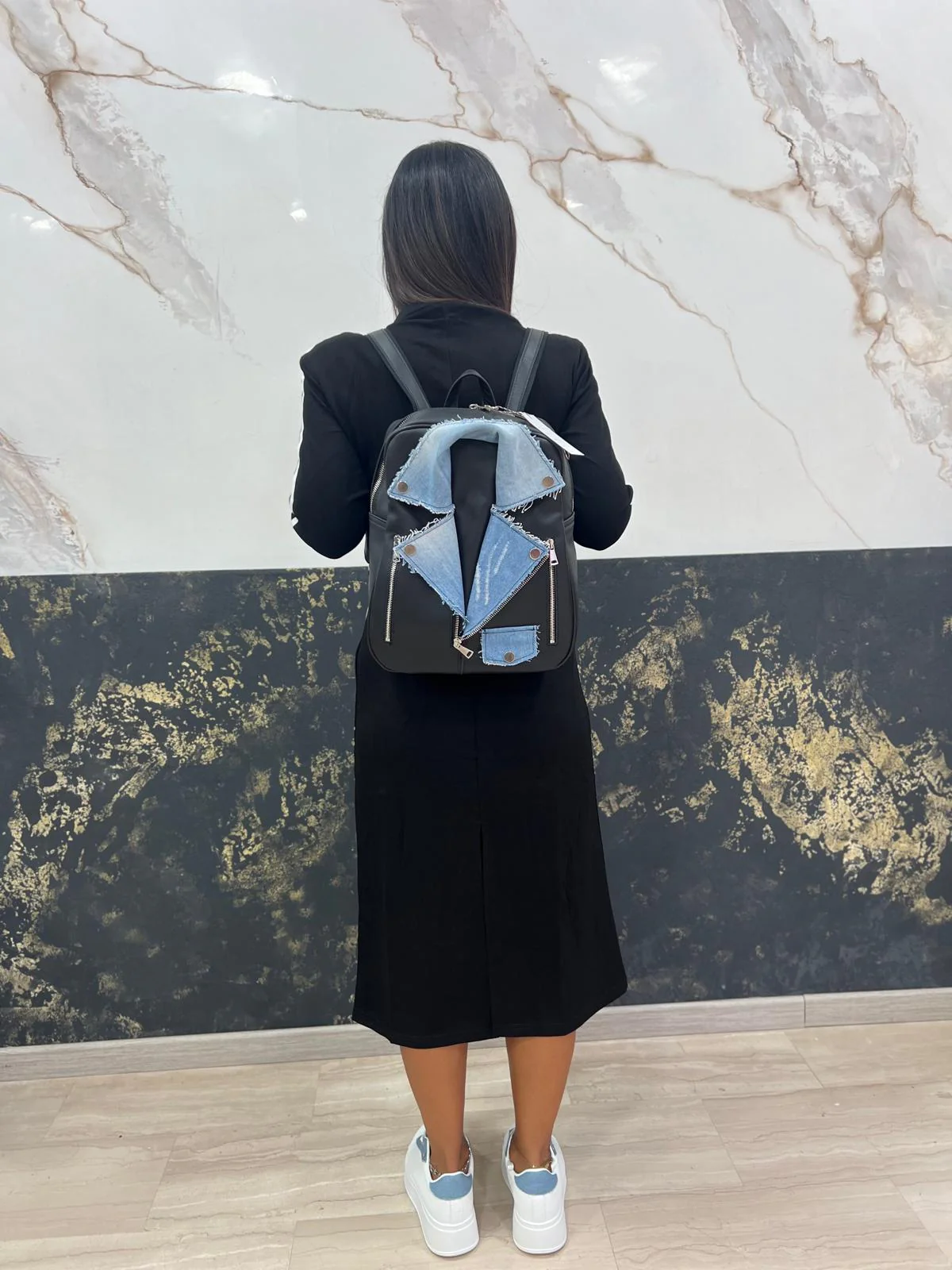 Zaino vera pelle made in Italy - immagine 4