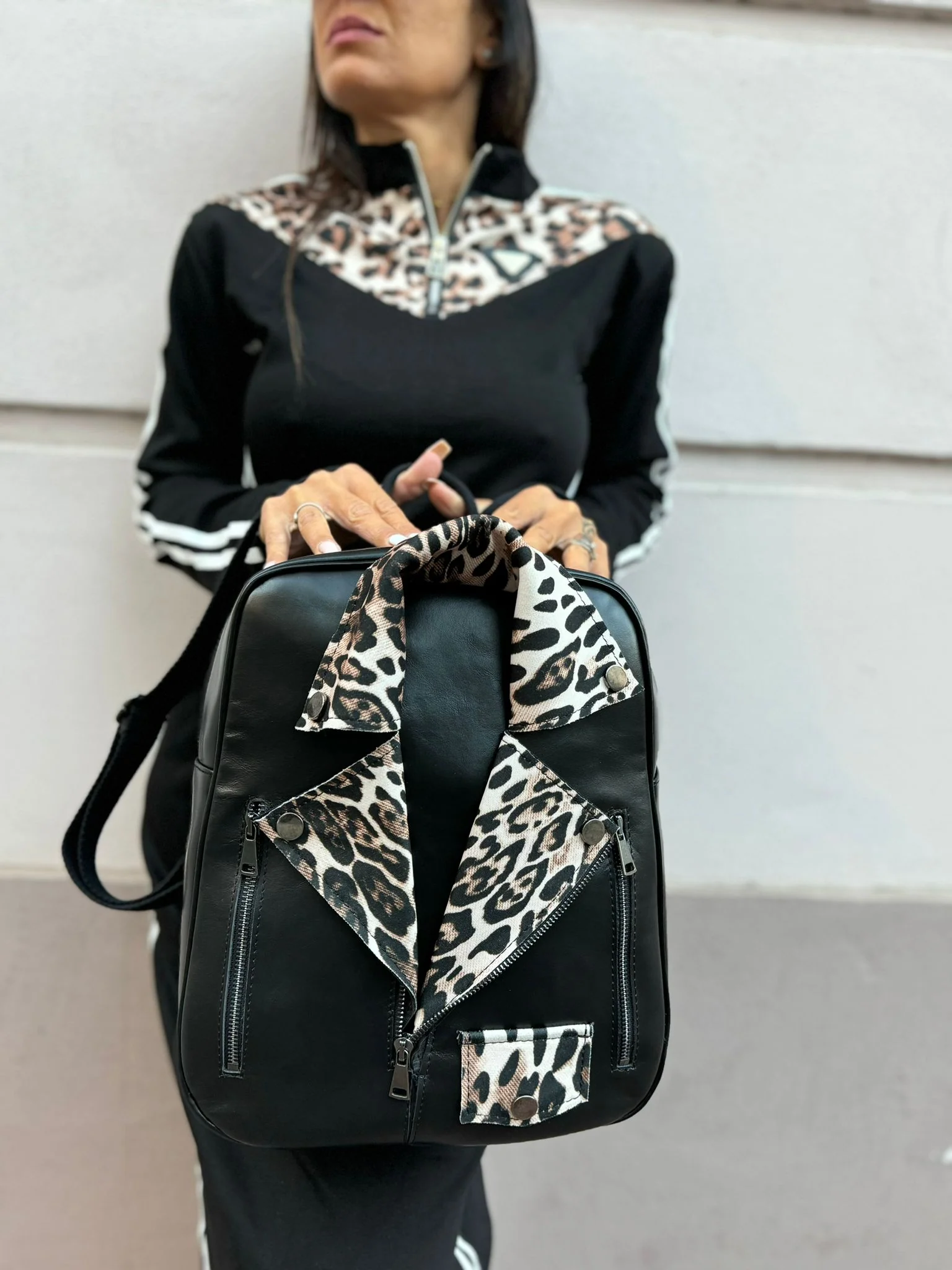 Zaino vera pelle made in Italy - immagine 3