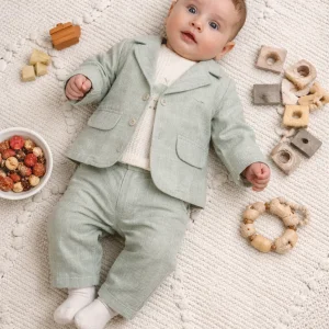 Completo neonato 3 pezzi 100% cotone