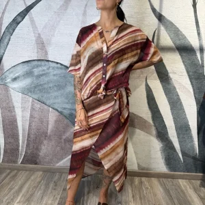 COMPLETO FANTASIA CON CAMICIA E GONNA PAREO TG M