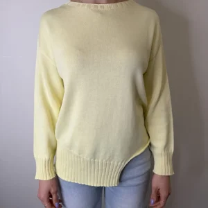 MAGLIA GIROCOLLO GIALLO SUSYMIX