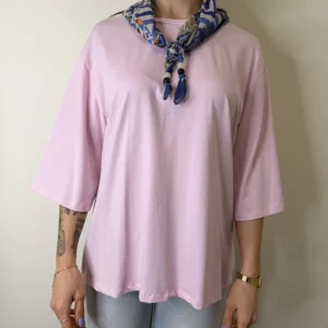 T SHIRT OVER ROSA + FOLUARD SUSYMIX