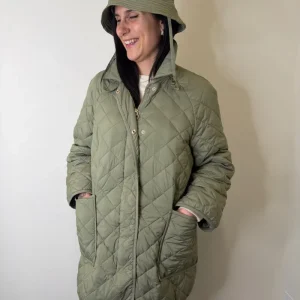 PIUMINO 100GR VERDE+CAPPELLO MOTEL