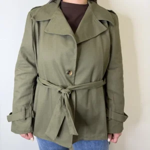 TRENCH VERDE MILITARE SUSYSTAR
