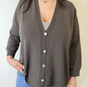 GIACCA 5 BOTTONI CACAO SUSYSTAR