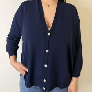 GIACCA 5 BOTTONI BLU SUSYSTAR