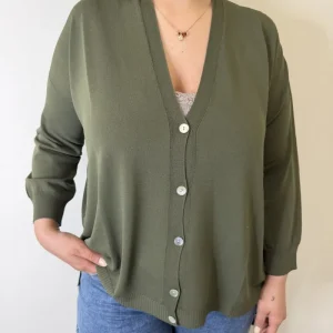 GIACCA 5 BOTTONI VERDE MILITARE SUSYSTAR