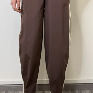 PANTALONE BALLOON CON BANDA A RIGHE MORO MOTEL