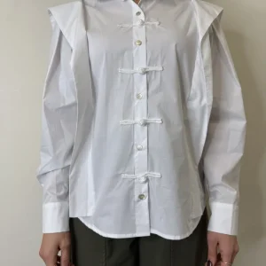 CAMICIA NAPOLEONE BIANCO MOTEL