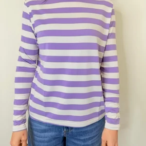 T-SHIRT RIGHE LUREX DIVERSI COLORI SUSYMIX