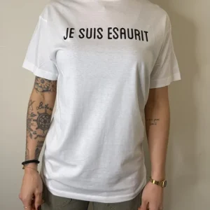 T-SHIRT ”JE SUIS ESAURIT” SUSYMIX