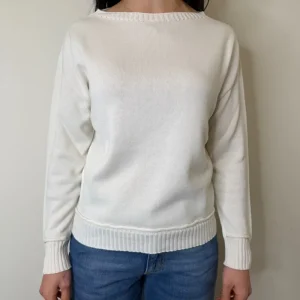 MAGLIA RASATA RAGLAN AVORIO SUSYMIX