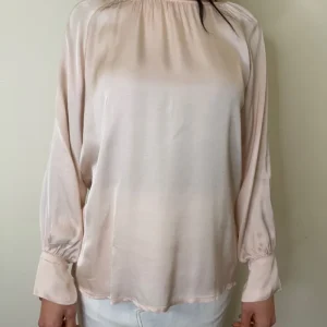 BLUSA CON SPILLA GIROCOLLO ROSA CIPRIA SUSYMIX