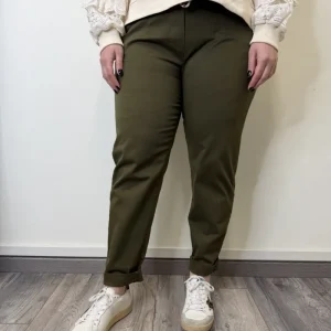 PANTALONE BEST SELLER VERDE MILITARE DEJAVU