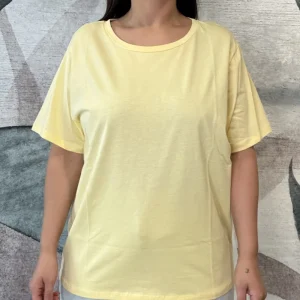 T-SHIRT COTONE  GIALLO SUSYSTAR
