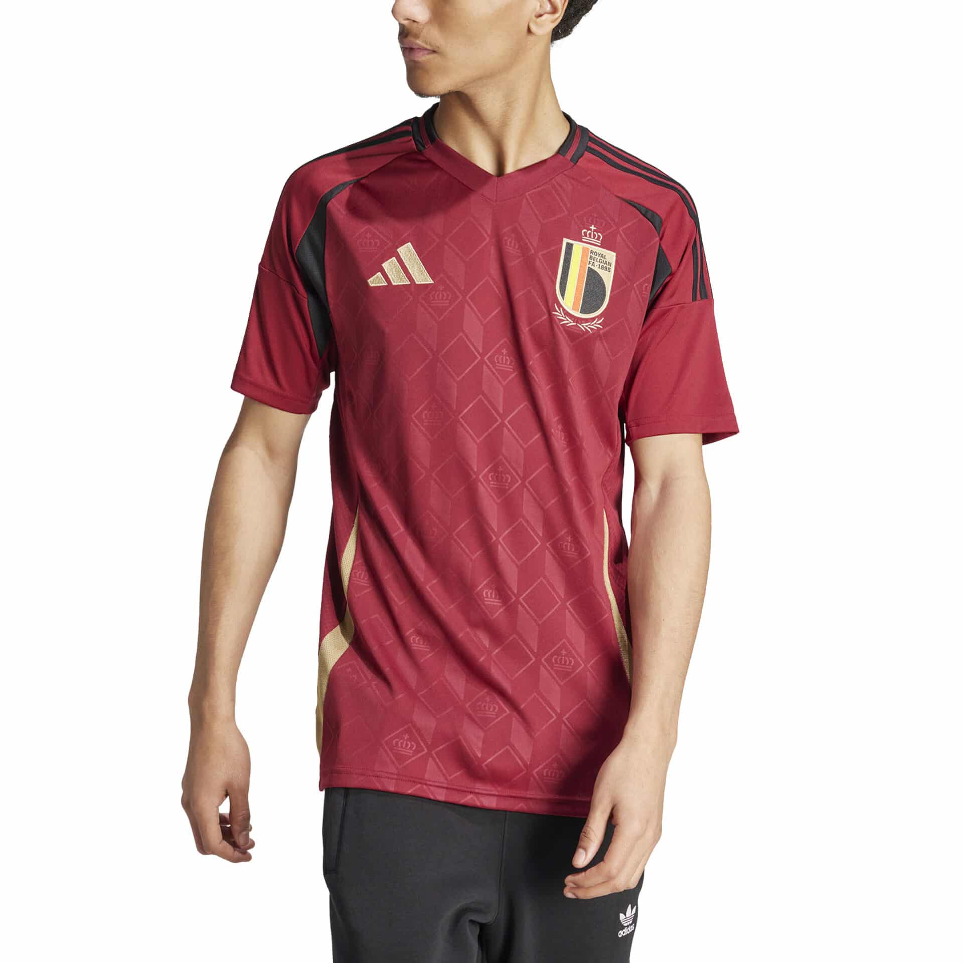 ADIDAS Maglia Home 24 BELGIO - immagine 4