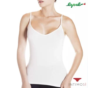 Canotta spalla stretta con doppio scollo | Lepel 2618