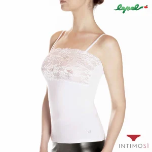Canotta spalla stretta con pizzo | Lepel 2620