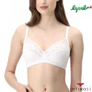 Reggiseno in pizzo e coppe foderate in cotone senza ferretto | Lepel 460