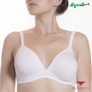 Reggiseno triangolo preformato in cotone senza ferretto | Lepel Megan