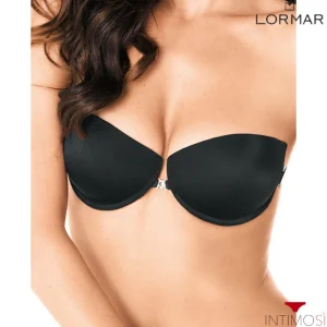 Reggiseno a fascia graduata +1 taglia con kit spalline trasparenti | Lormar Lynette