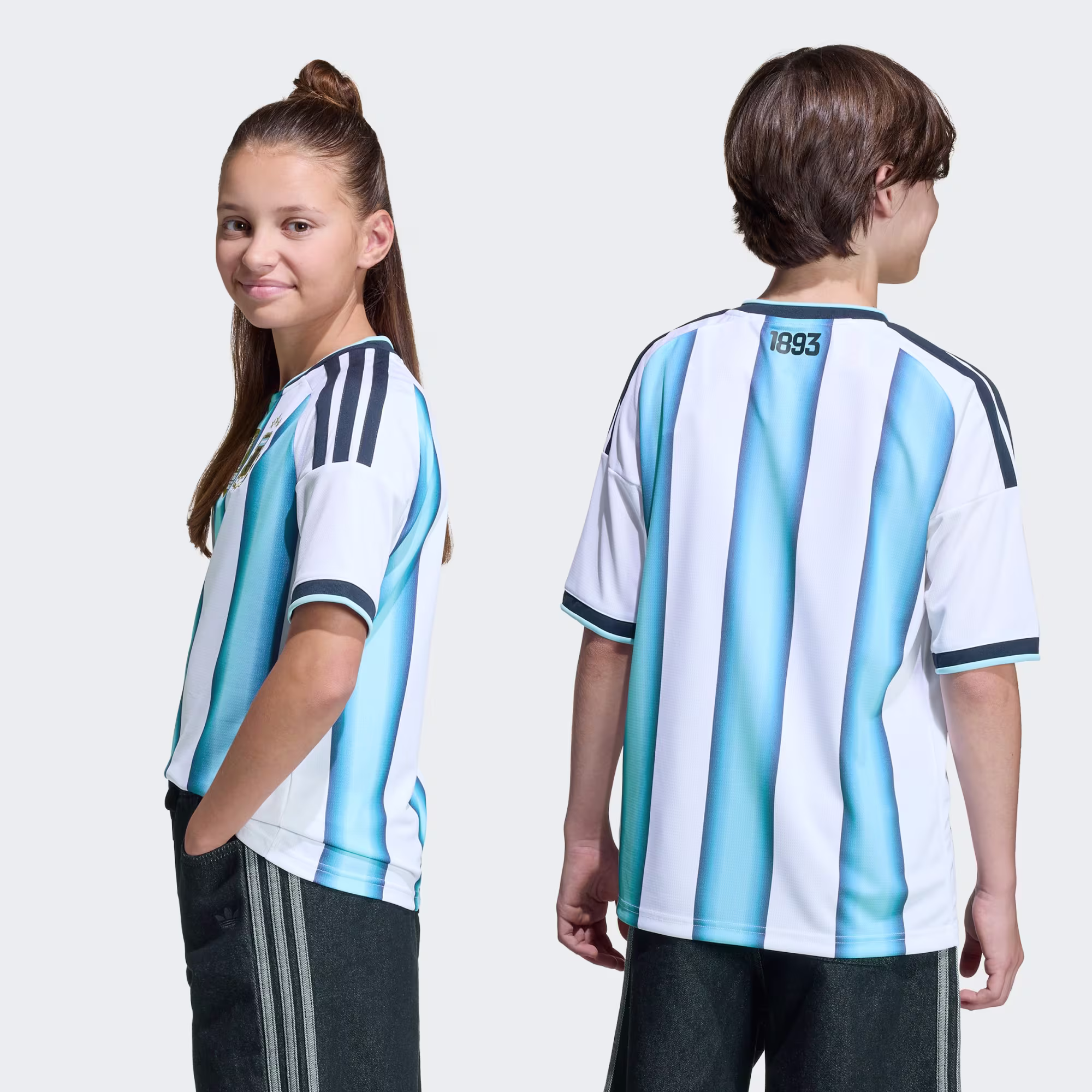 ADIDAS Maglia Home 26 ARGENTINA Junior - immagine 5