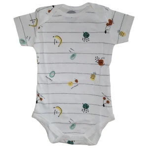 Body Neonato Unisex Manica Corta Stampa Frutta