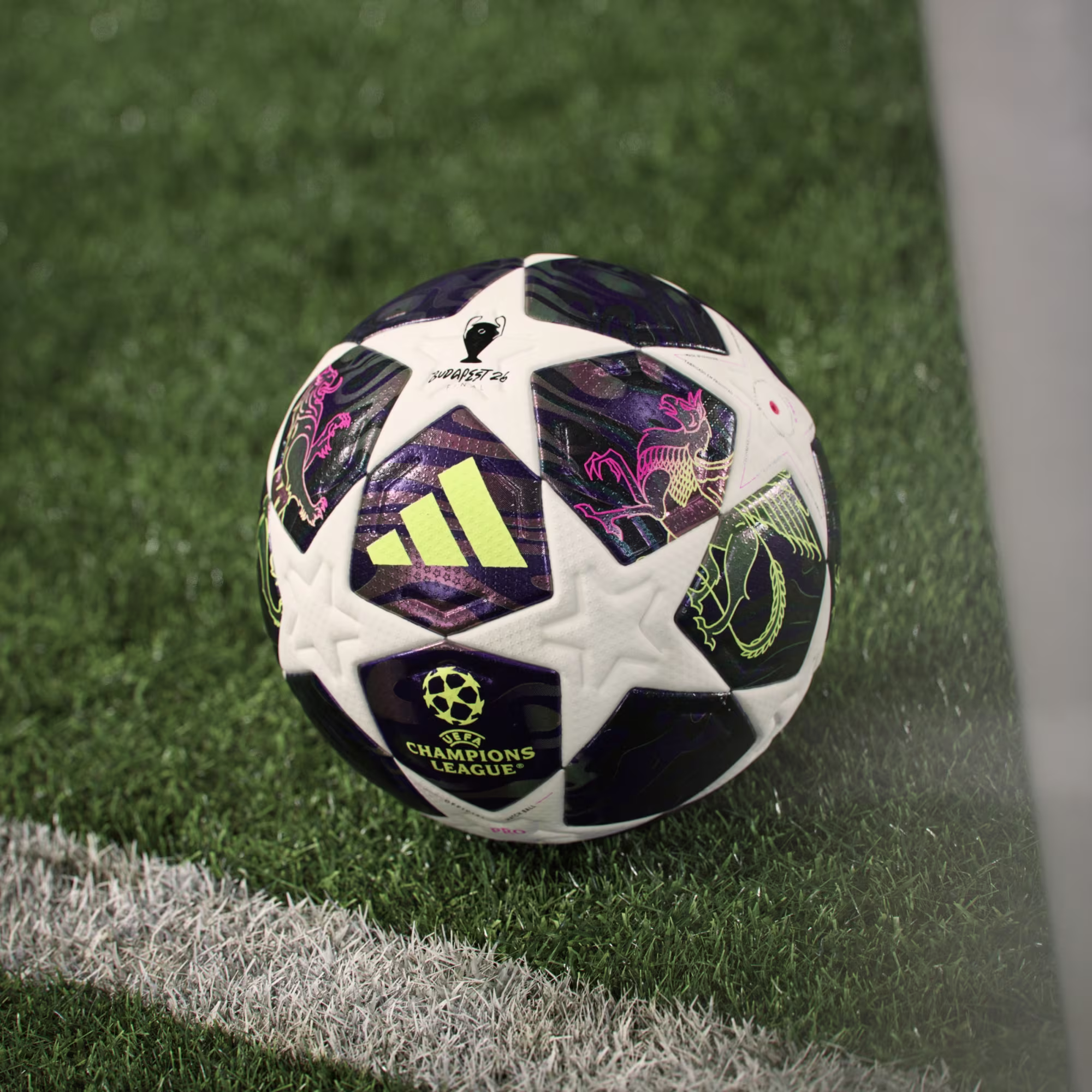 Pallone FINALE PRO BUDAPEST UCL 25/26 ADIDAS - immagine 6