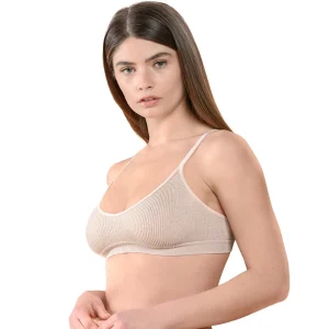 Reggiseno brassiere senza ferretto sfoderato effetto lucente | Bellissima 144