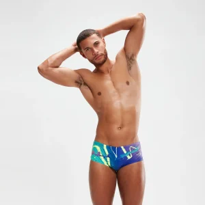 Costume uomo Placement Digital 14cm Brief SPEEDO