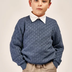 Girocollo effetto trapuntato