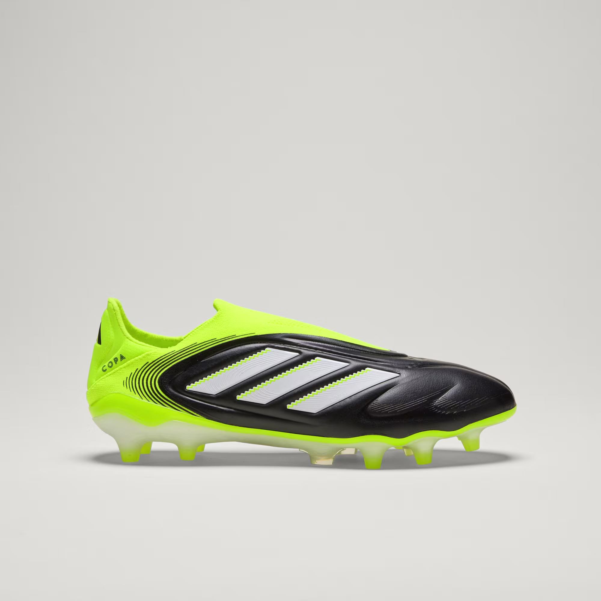 Scarpe da calcio ADIDAS COPA PURE 3 ELITE LL FG Black Lemon - immagine 2