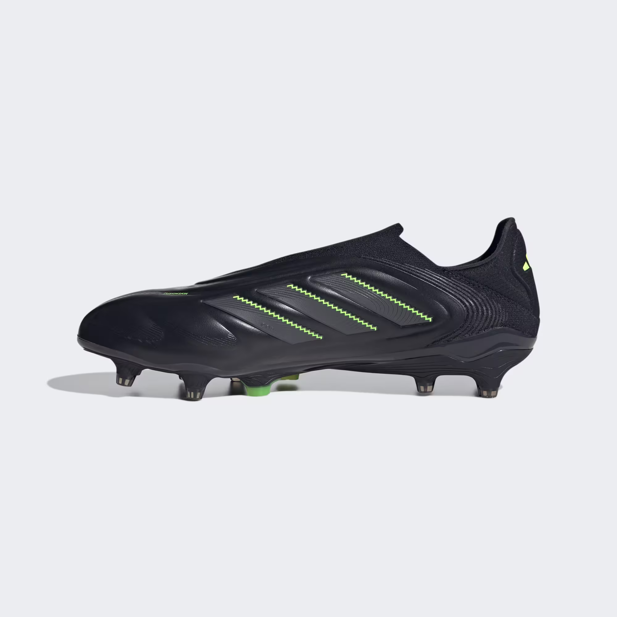 Scarpe da calcio ADIDAS COPA PURE 3 ELITE LL FG Black Grey Lemon - immagine 3