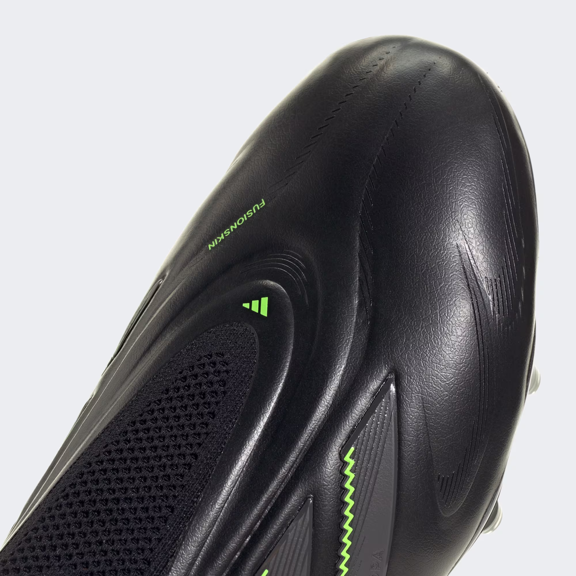 Scarpe da calcio ADIDAS COPA PURE 3 ELITE LL FG Black Grey Lemon - immagine 9