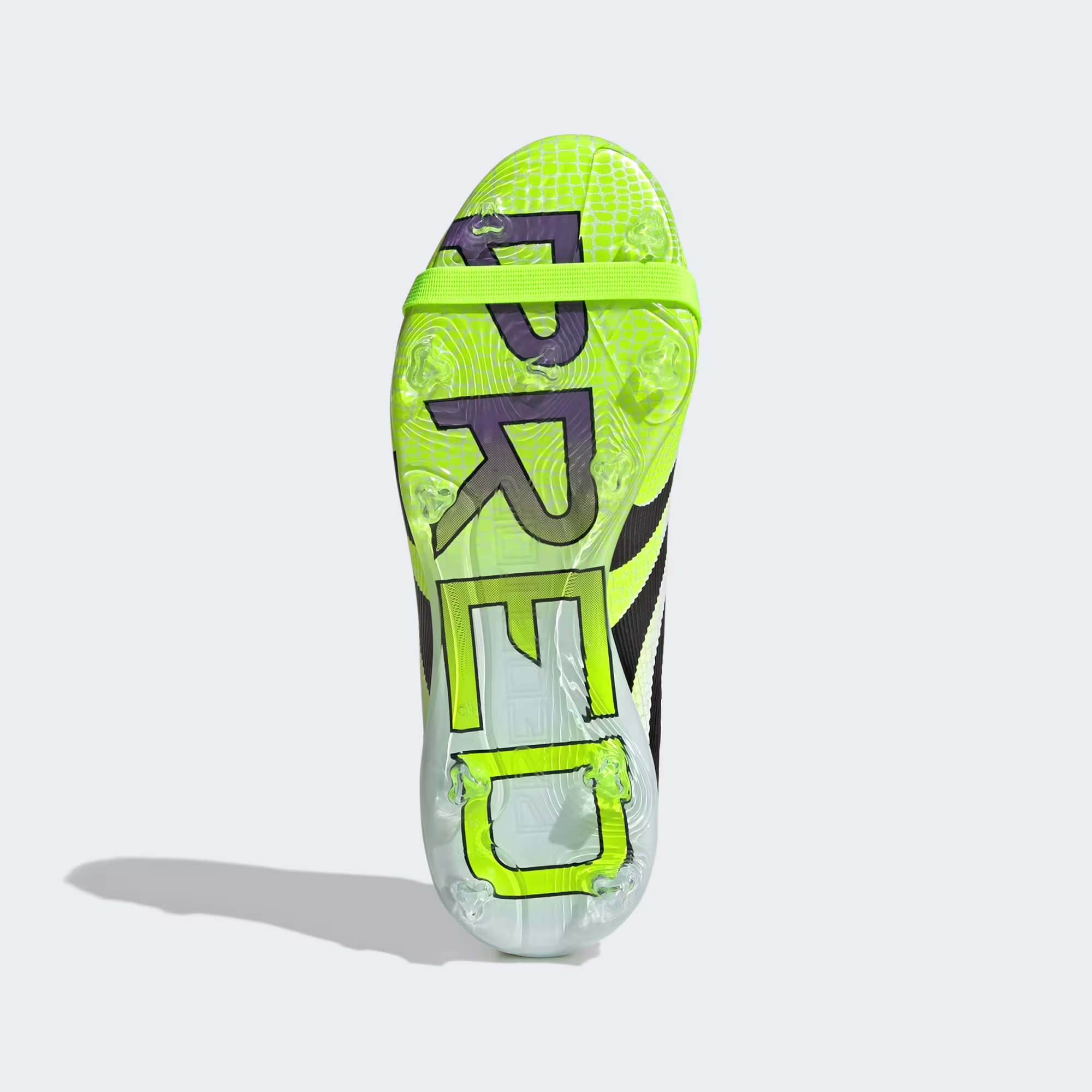 Scarpe calcio ADIDAS PREDATOR ELITE FT FG Junior White Black Lemon - immagine 5