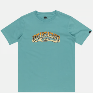 T-shirt quicksilver bambino light blue