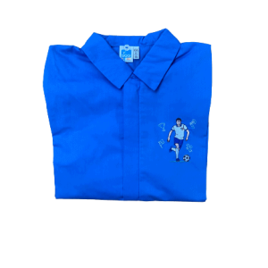 Casacca bambino elementari con giocatore di Calcio