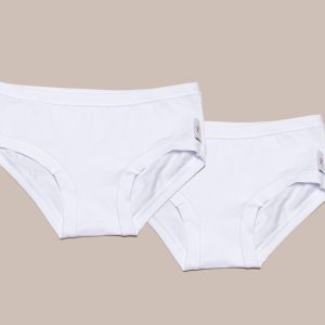 Slip bimba cotone bielastico bipack
