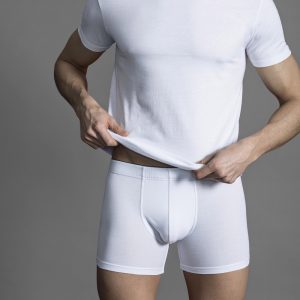 T-Shirt da Uomo in Cotone elasticizzato