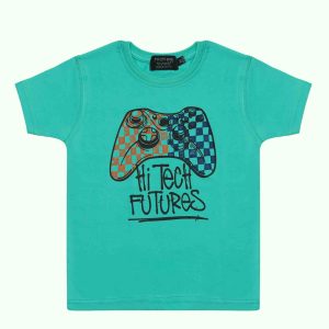 T-shirt Bambino con Stampa Joystick  Tiffany, 2-10 Anni