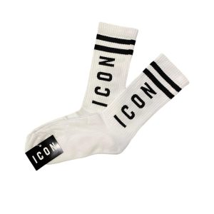 Calzini icon bianchi unisex – 47374-bi