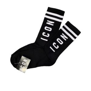 Calzini icon neri unisex – 47374-ne