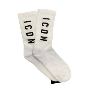 Calzini icon bianchi unisex – 47378-bi